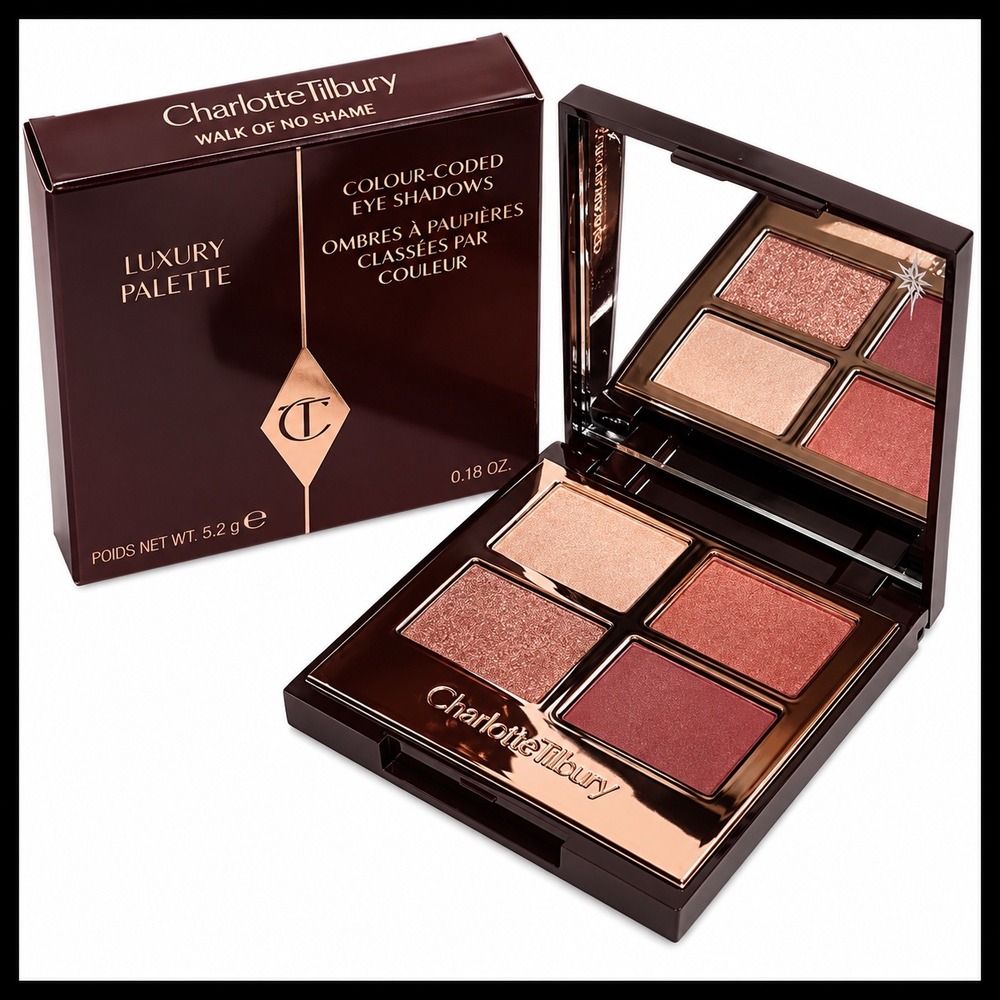 Charlotte Tilbury Luxury Palette WALK OF NO SHAME Eyeshadow Full Size Colour Cod